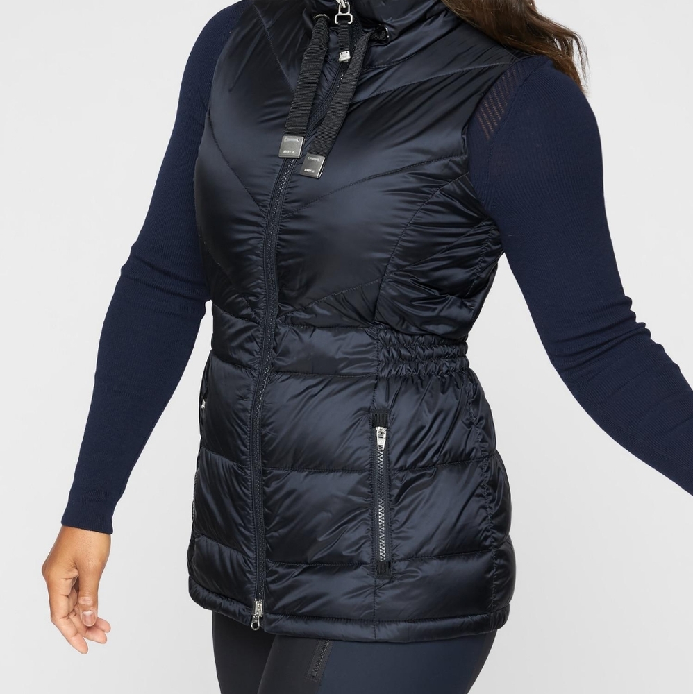 ATHLETA | SYNTHETIC BANNER PEAK DOWN VEST PUFFER | MEDIUM